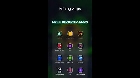 free airdrop crypto minning app