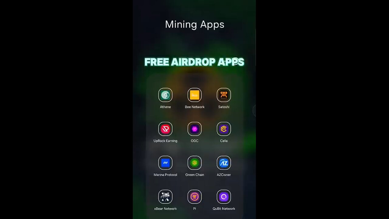 free airdrop crypto minning app