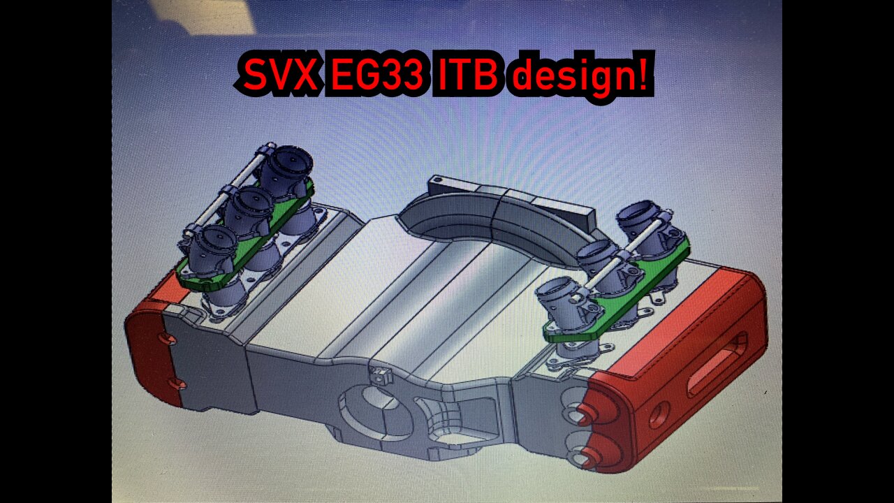 Svx EG33 ITB’s! Design is done