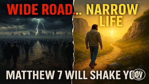 The Gate, The Road, The Rock – The Most Ignored Warning in Scripture (Matthew 7)