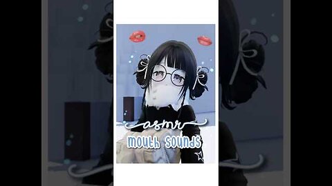 Roblox ASMR ❄️ - Relax with Wet Mouth Sounds 🤍✨ #roblox #robloxmouthsounds #asmrsounds