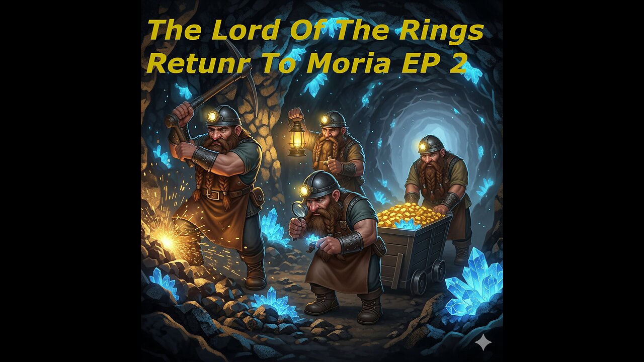 Returning To Moria With Zerdius,LadyZ, And Phillip The Lord of the Rings Return to Moria EP2