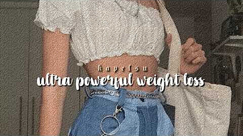 ★ ultra powerful weight loss subliminal [listen once]