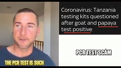 HORROR: PCR test deception