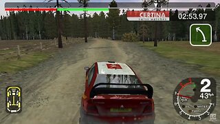 Colin Mc Rae Rally 4 - Finland SS5 (replay view)