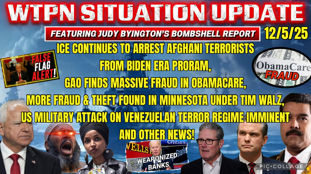 WTPN ~ Judy Byington ~ Situation Update ~ 12-5-25 ~ Trump Return ~ Restored Republic via a GCR