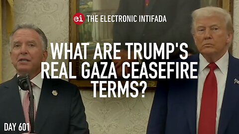 What are Trump’s real Gaza ceasefire terms? with Jeremy Scahill
