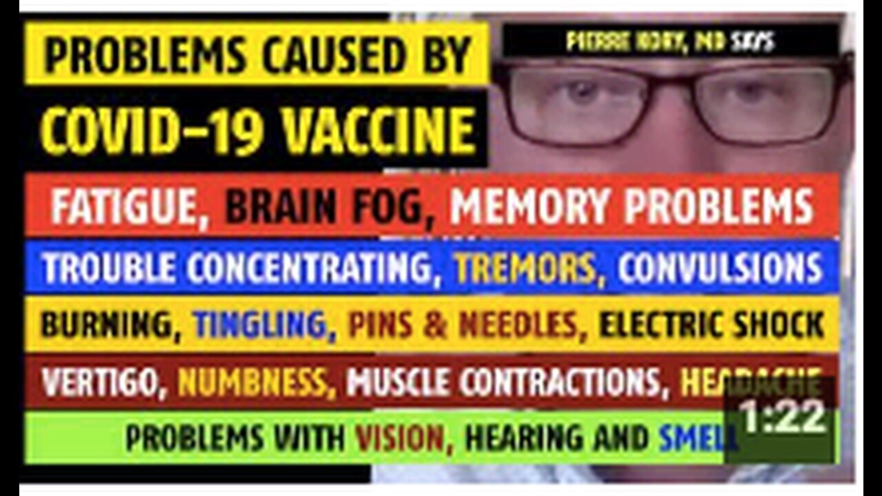 "Issues with Covid-19 Vaccines: Fatigue, Brain Fog, Memory Challenges, Tremors, Tingling, Headaches"