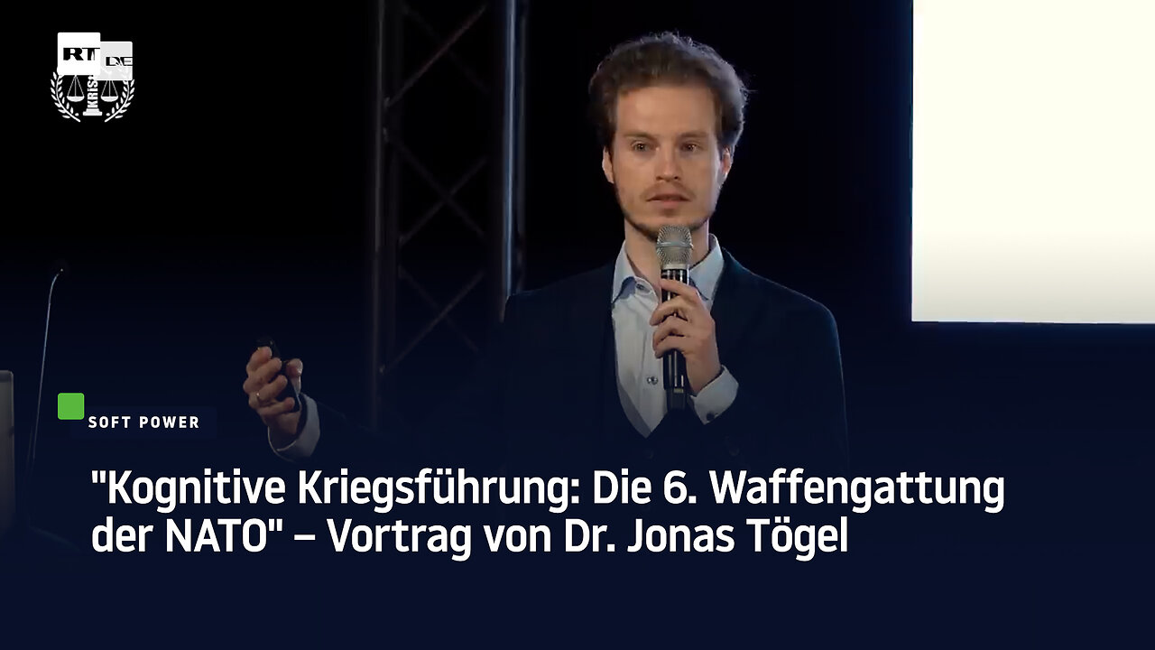 "Kognitive Kriegsführung: Die 6. Waffengattung der NATO" – Vortrag von Dr. Jonas Tögel