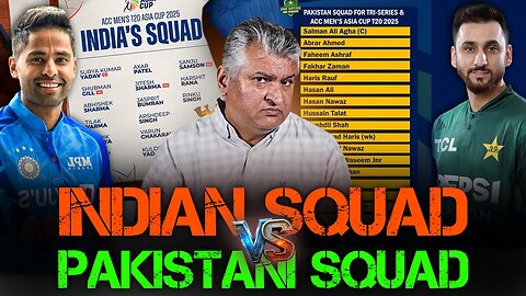 Indian Squad Vs Pakistan Squad | Which side is better than other? Complete comparison