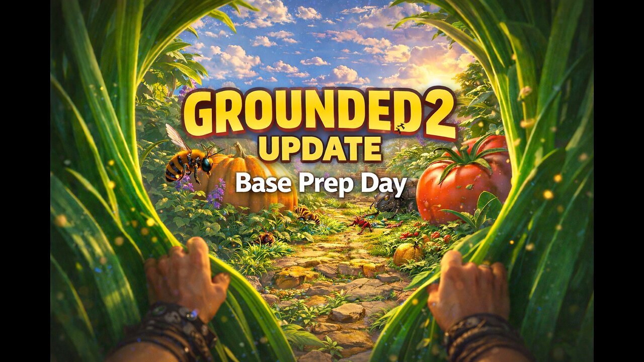 New Area Exploration + Mini Base Setup #Grounded2 #SurvivalGame #AdventureStream #CozyGaming