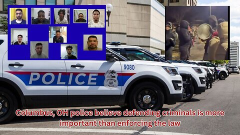 Columbus police refuse to enforce law at a nighttime ICE protest