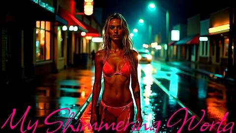 Electronic Music . Song : My Shimmering World .