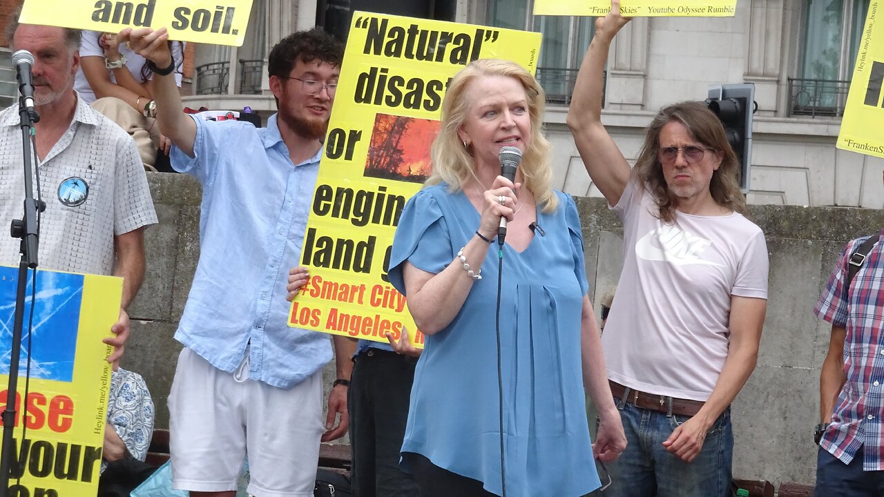 Protest against Geo-engineering: London 21st June 2025 - Part 3 Sonia Poulton
