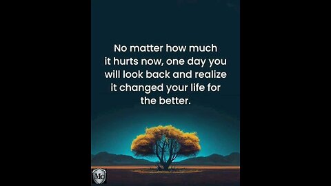 It hurts but changes