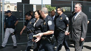 Police Move In After Trump Makes Move Against Kamala Harris