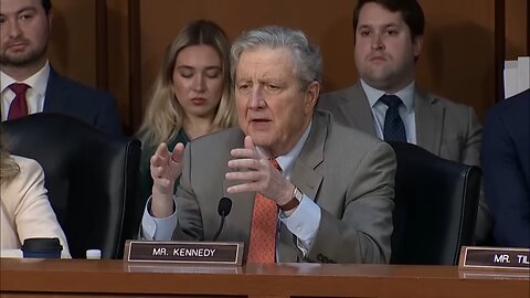 John Kennedy CLASHES with Pam Bondi in Fiery Senate Hearing Over DOJ Spying Allegations