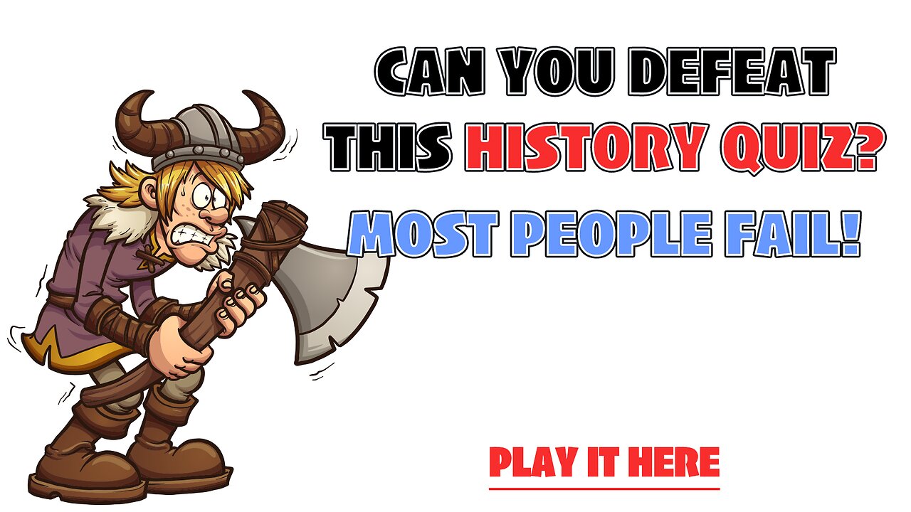 Hard History Quiz