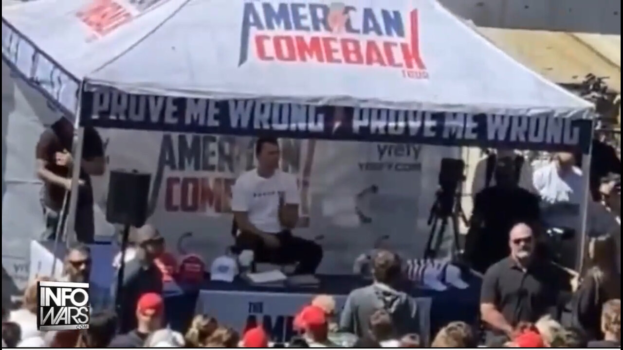 Charlie Kirk Shot While Speaking At Utah Valley University In Orem, Utah