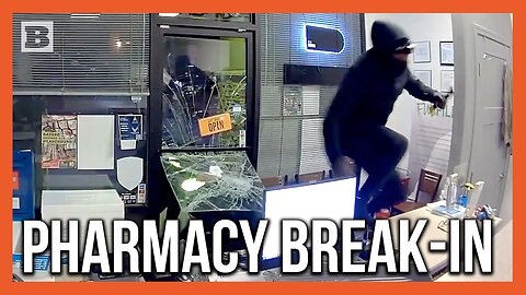 Disguised Suspects at Large After Breaking Into Pharmacy