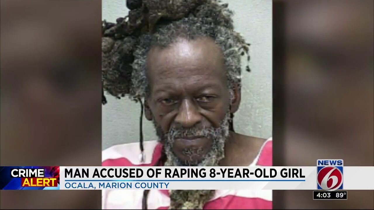 Black man accused of raping 8-year-old girl