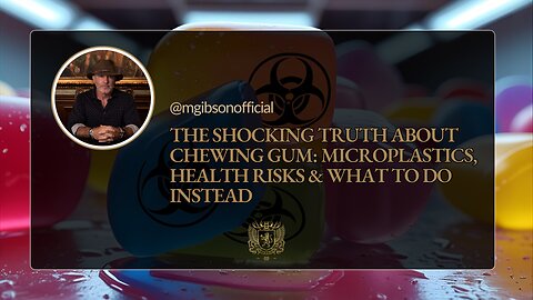 The Shocking Truth About Chewing Gum: Microplastics, Health Risks & What to Do Instead