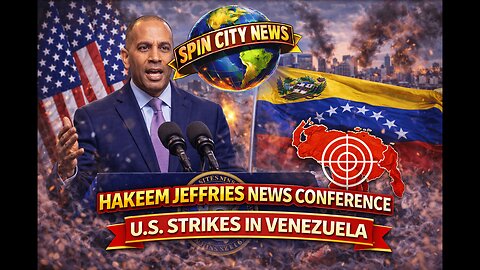 House Minority Leader Hakeem Jeffries News Conference on U.S. Strikes in Venezuela