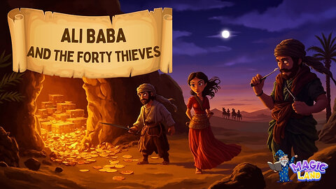 Ali Baba and the Forty Thieves 🏜️ Fairy Tales for Kids | Bedtime Story Animation