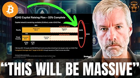 "Most Have No Idea What's Coming For $MSTR & Bitcoin" - Michael Saylor BTC News