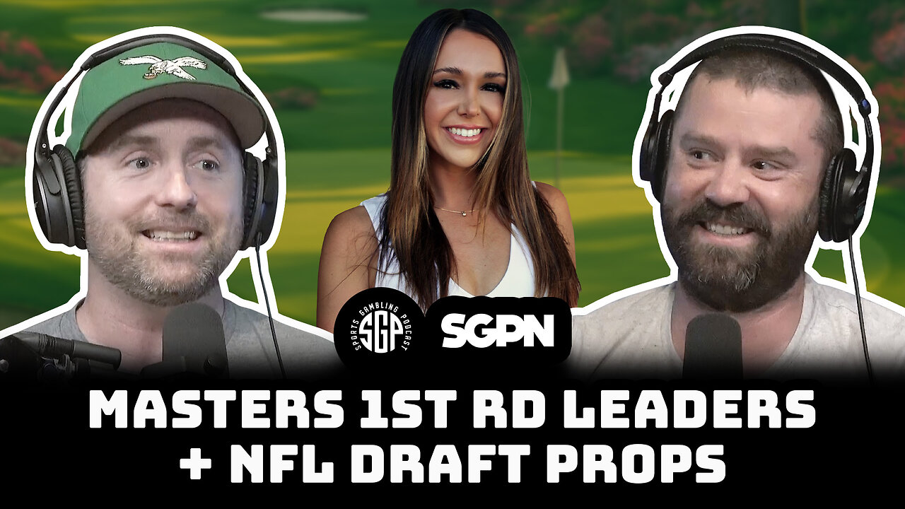 Masters First Round Leaders Revealed & Thrilling NFL Draft Predictions with Stephie Smalls!