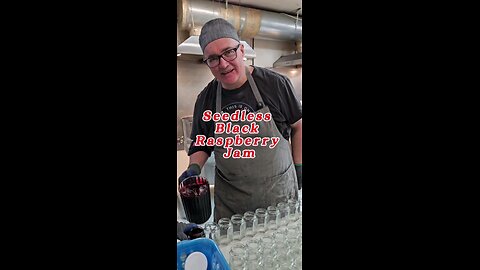 Seedless Black Raspberry Jam