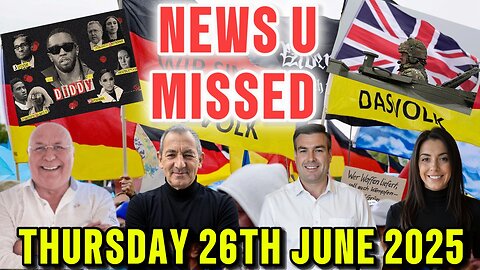 CHARLIE WARD DAILY NEWS WITH CHARLIE WARD, PAUL BROOKER & WARREN THORNTON THURSDAY 26THTH JUNE 2025