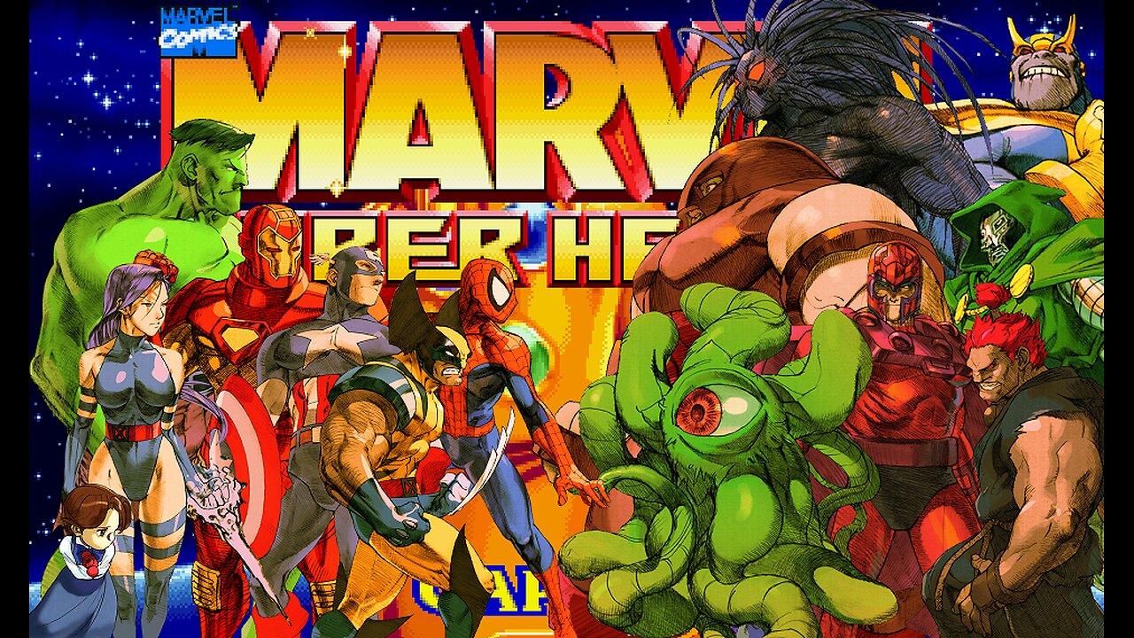[COMPILATION] #002: MARVEL SUPER HEROES TOURNAMENT FIGHT 2025 #capcom #marvelsuperheroes