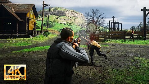 Brutal Mafia Killing in the Wild West Compilations Volume [5]. [4K] | Red Dead Redemption 2