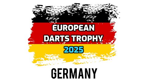 2025 European Darts Trophy Searle v Welk