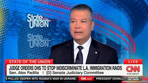 Alex Padilla Claims ICE Would Come After Him...