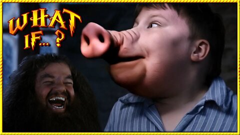 Harry Potter and the Sorcerer's Stone but Hagrid Turns Dudley Into a 🐷 | Harry Potter Ruined by AI!