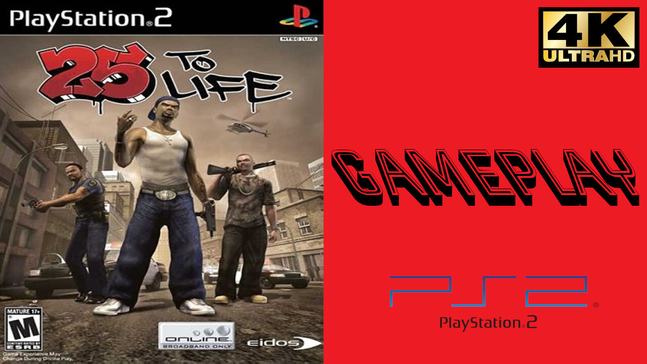 25 To Life - PlayStation 2 - Gameplay