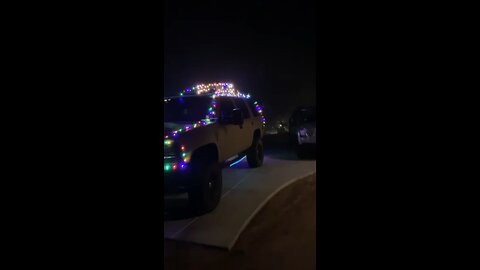Christmas camping