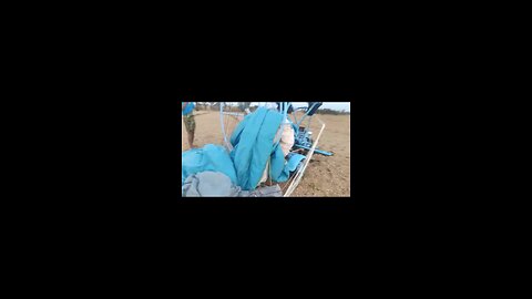 Myanmar Military paramotor got shot down by the rebels