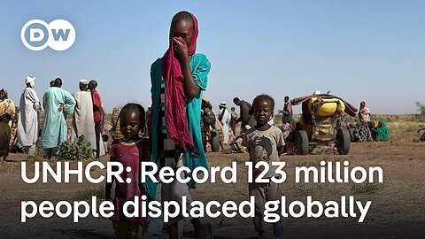 What's driving the massive rise in forced displacement globally? | DW News