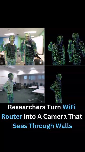 researchers turns wifi router into a camera that sees through the walls