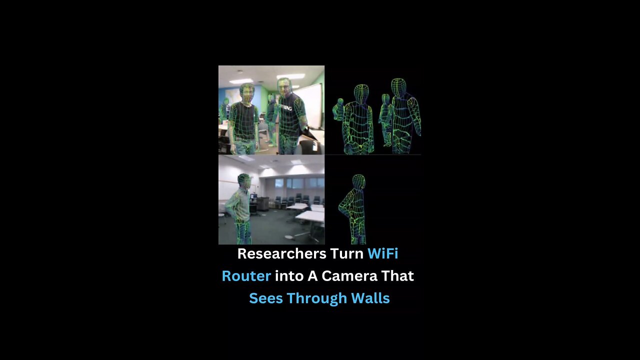 researchers turns wifi router into a camera that sees through the walls