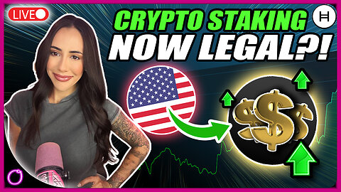 BREAKING Crypto Staking LEGAL! BULL MARKET ABOUT TO EXPLODE