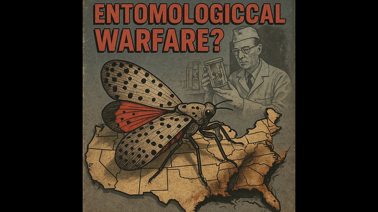Lanternfly Invasion: Nature or Entomological Warfare?