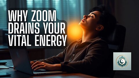 Exhausted by Video Calls? The Taoist Secret to Protecting Your Energy.