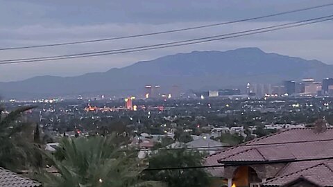 Did you SEE tonight's SOUPY Las Vegas sunset? Check THIS out! 08.25.2025 #follow #lasvegas #gaming