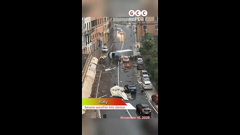 #Italy #Genoa #flooding #landslide #tornado #extremeweather #weather #climate #destruction #anomaly