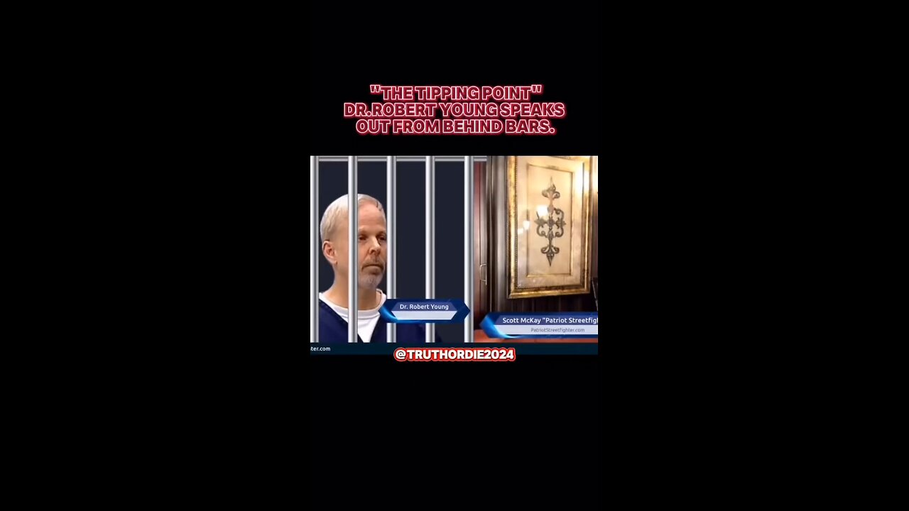 Dr Robert Young Issues Warning From His Prison Cell
