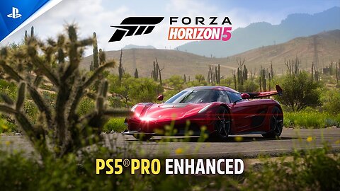 Forza Horizon 5 - PS5 Pro Features Trailer PS5 Games